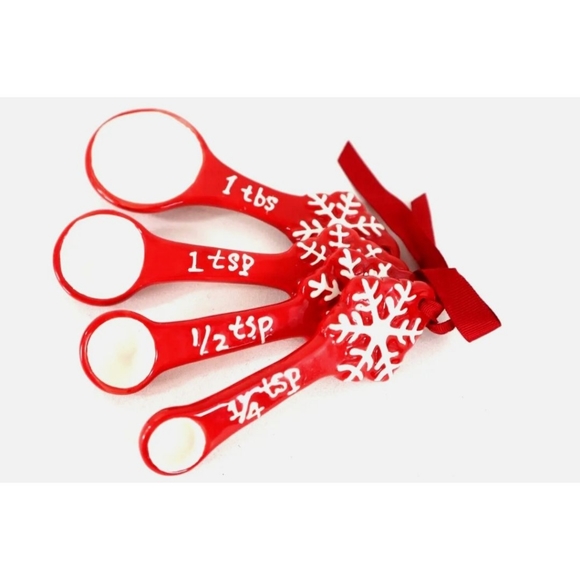 New! Ceramic Measuring Spoon Set - Picture 2 of 4